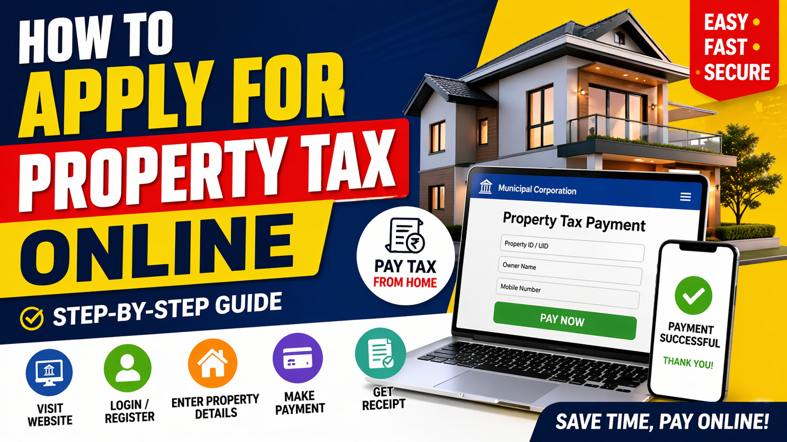 How to Apply for Property Tax Online